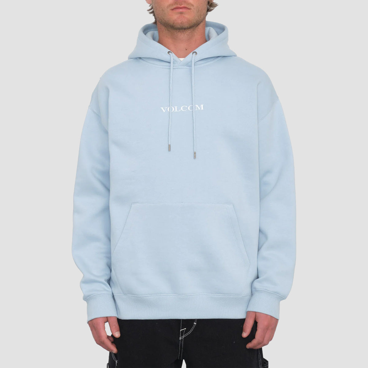 Blue volcom hoodie sale