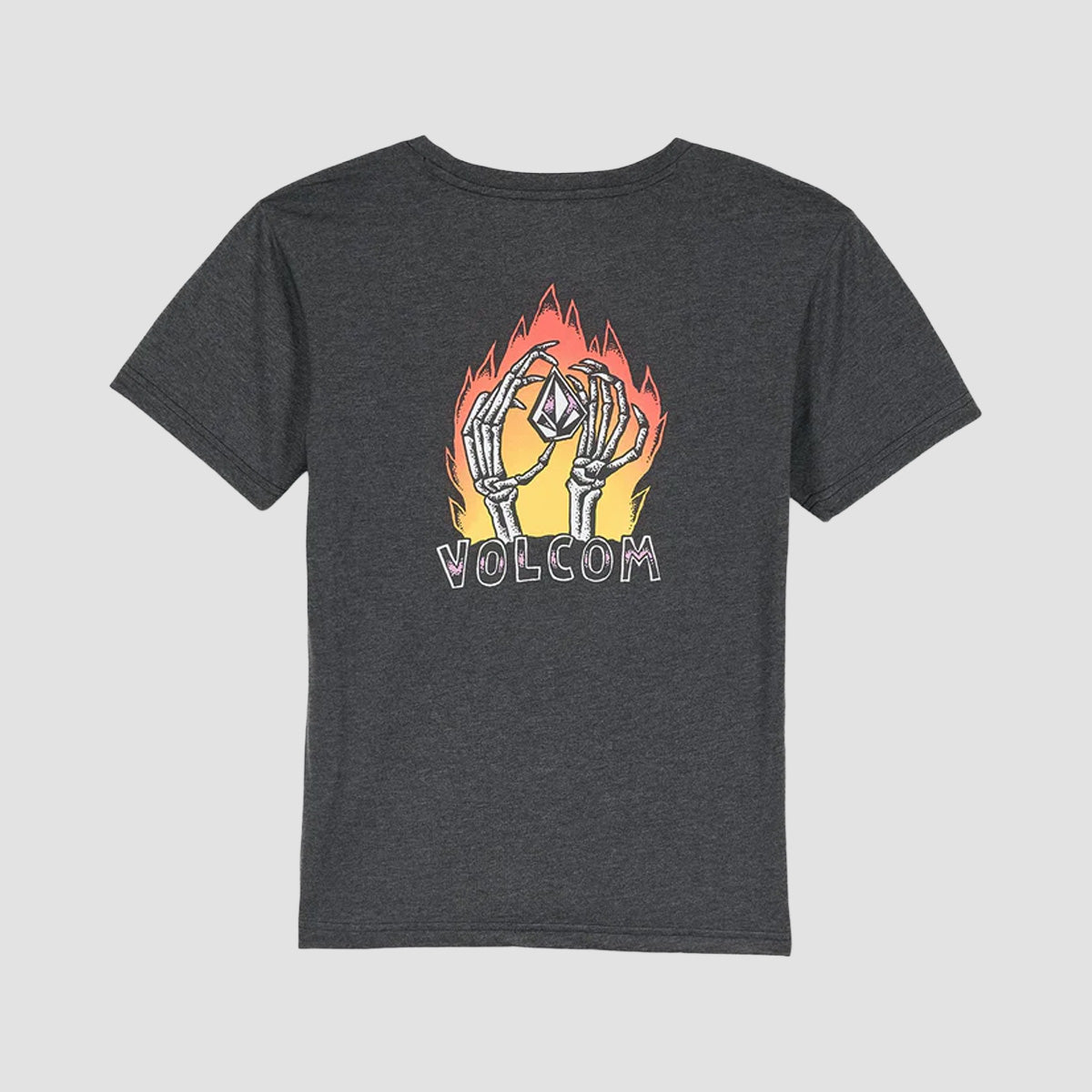 Volcom Volfire T-Shirt Heather Black - Kids