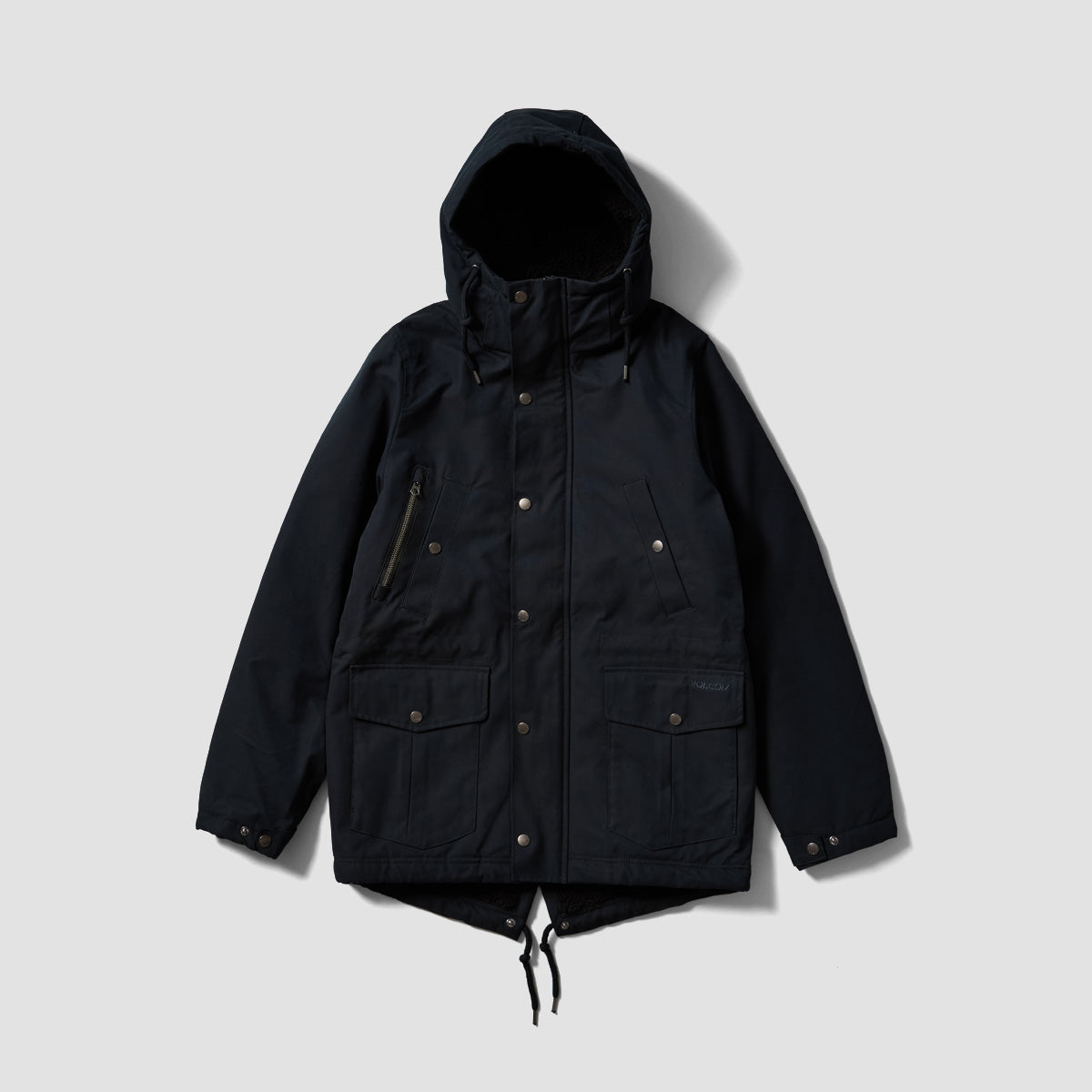 Volcom Walk On What 5K Parka Jacket Black