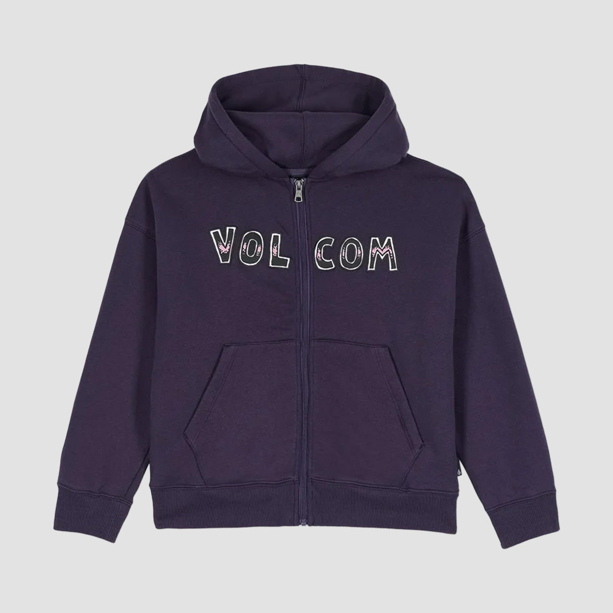 Volcom Watanite Zip Hoodie Dark Purple - Kids