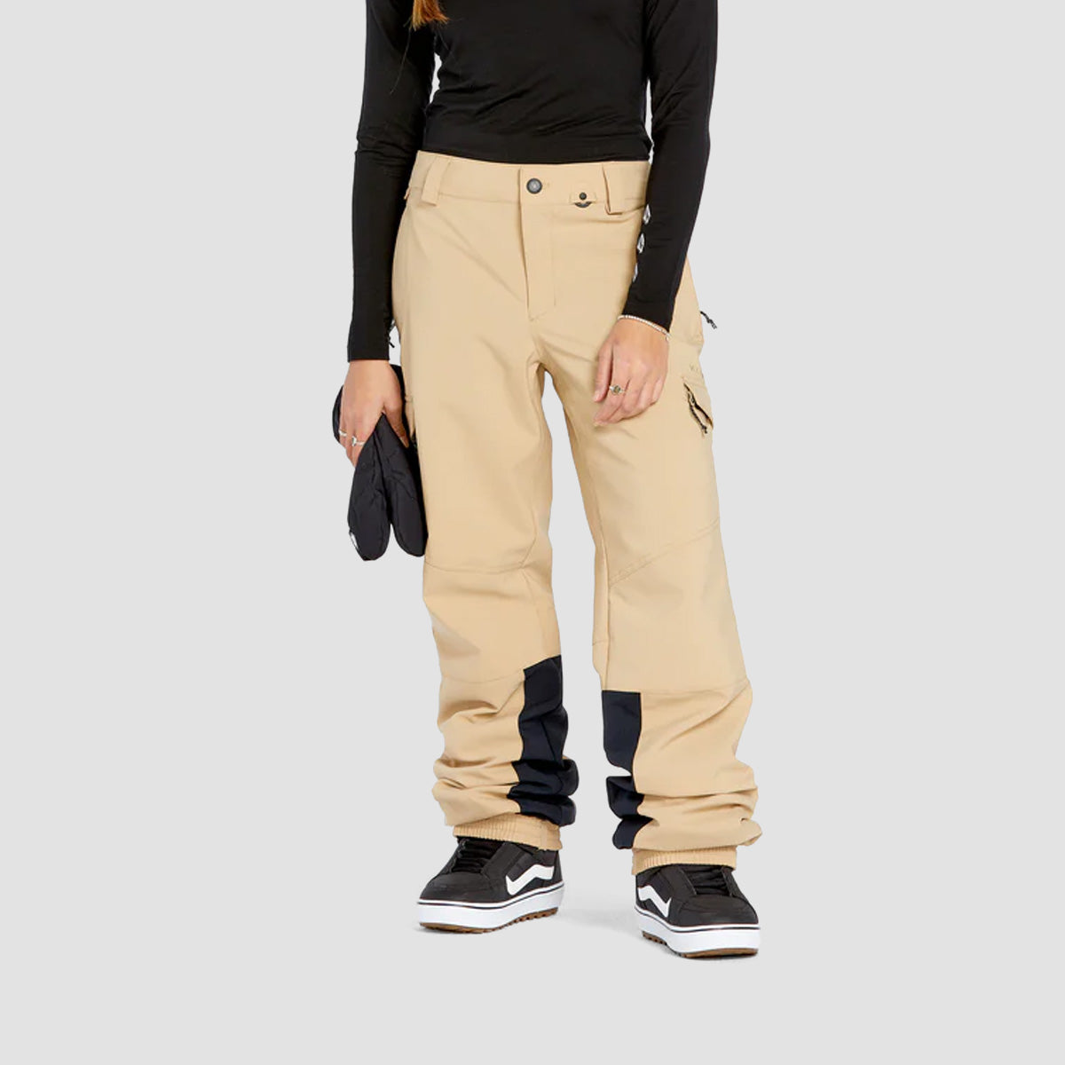 Volcom Wildling 10K Snow Pants Sand - Womens