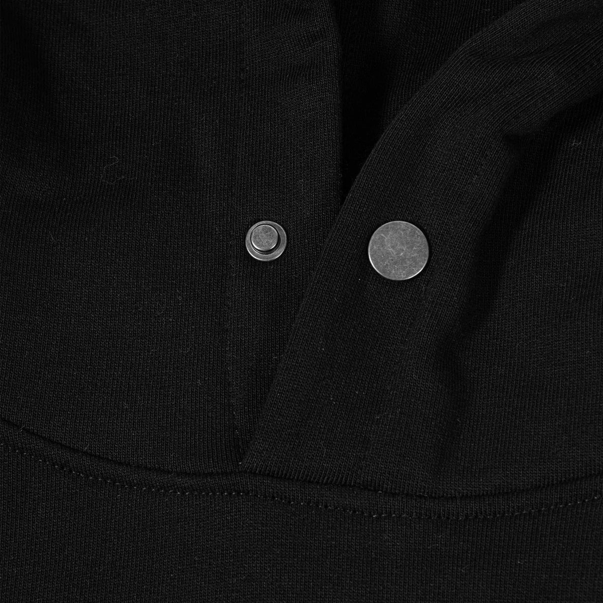 Wasted Paris Switchblade Boxy Pullover Hoodie Black