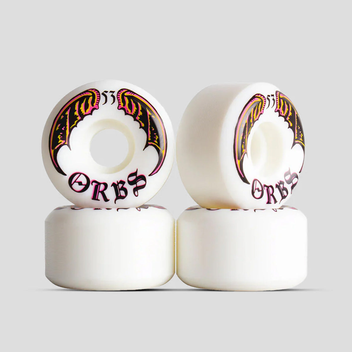 Welcome Orbs Specters Whites 99A Skateboard Wheels White 53mm