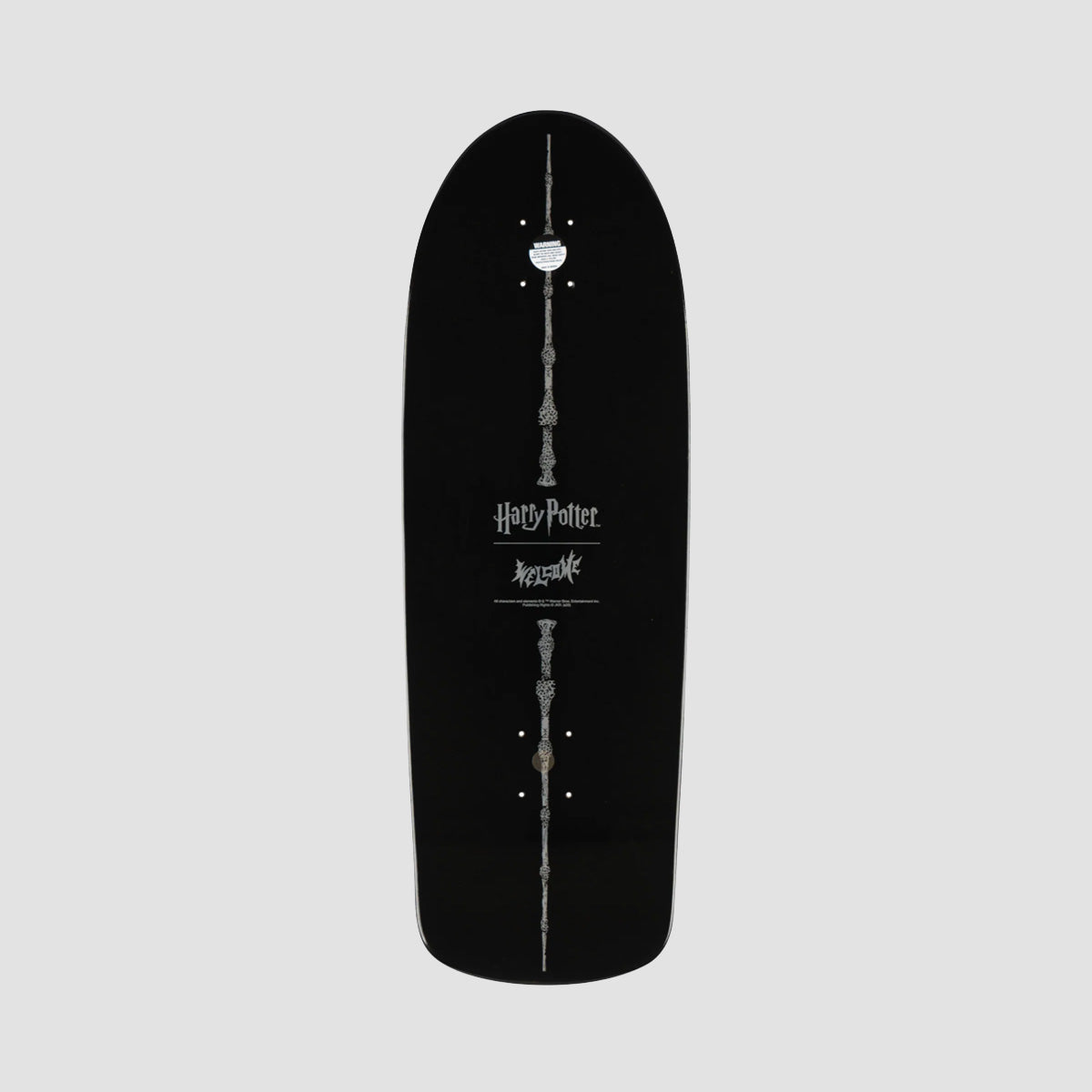 Welcome X Harry Potter Dementor on Boar Skateboard Deck Black - 10.125"