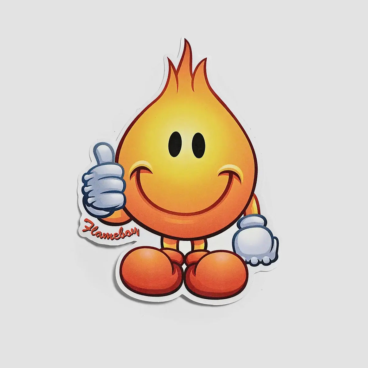 World Industries Flamboy Die Cut Sticker 95x70mm