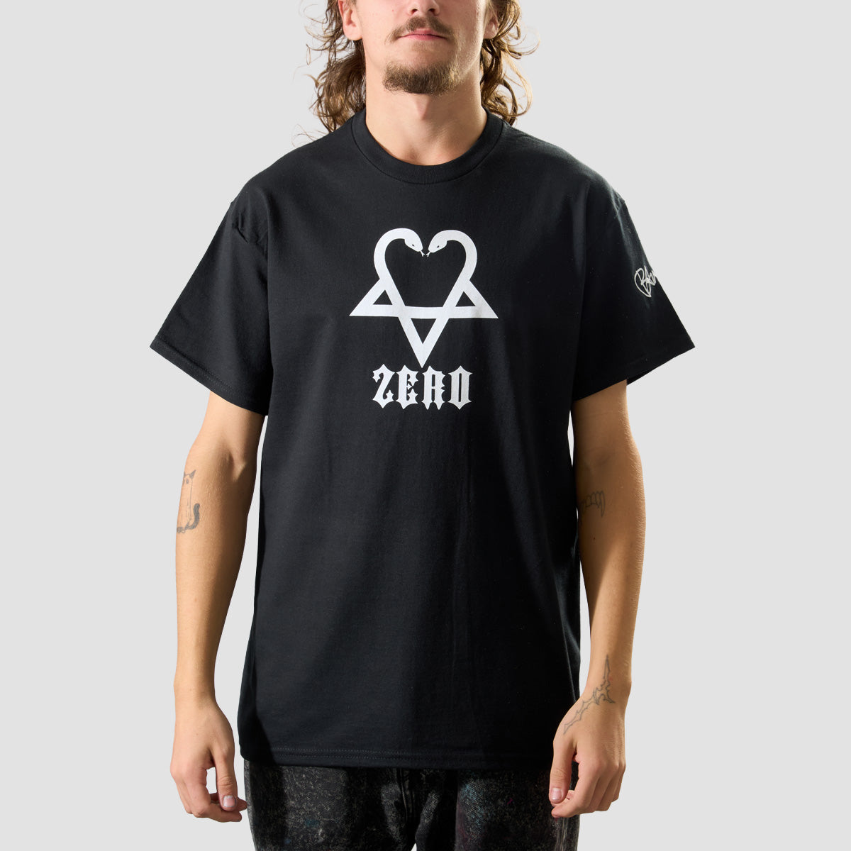 Zero Bam Snake-a-Gram T-Shirt Black