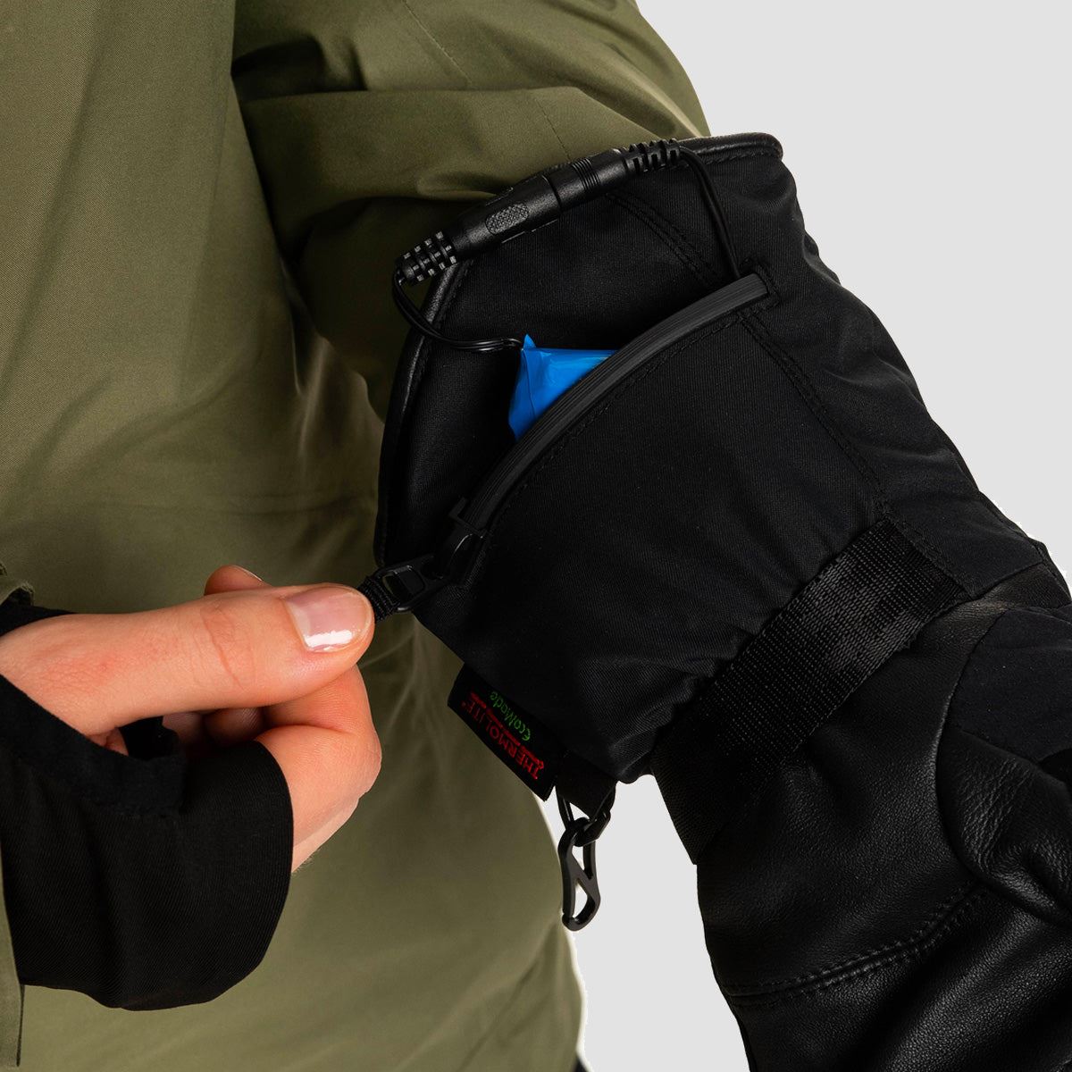 Roxy Sierra Warmlink Snow Gloves True Black - Womens