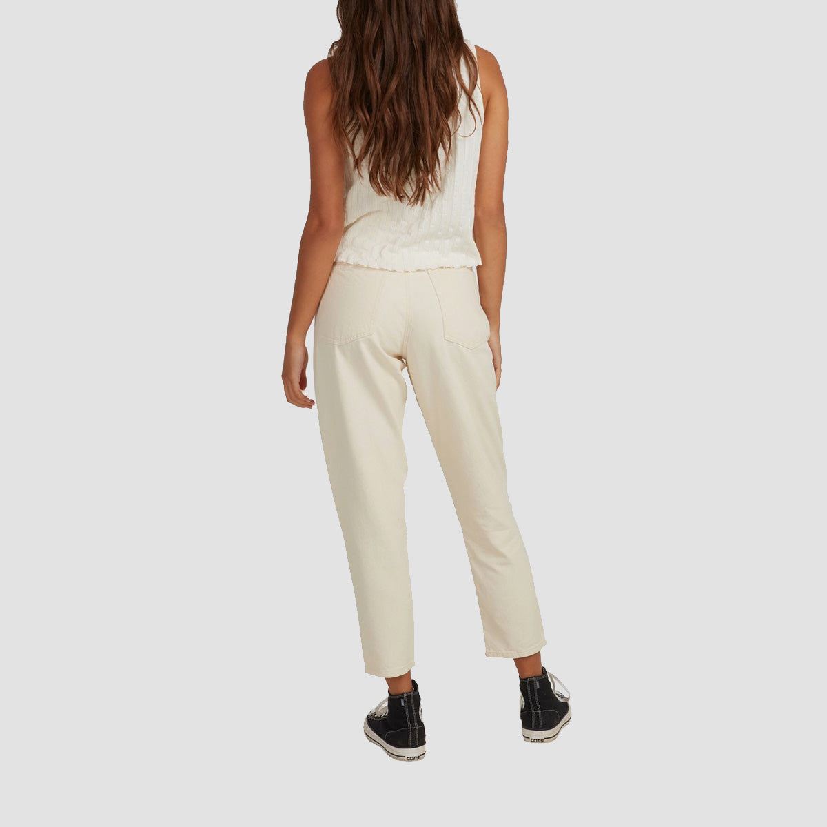Quiksilver Infinity Time Organic Trousers Natural - Womens