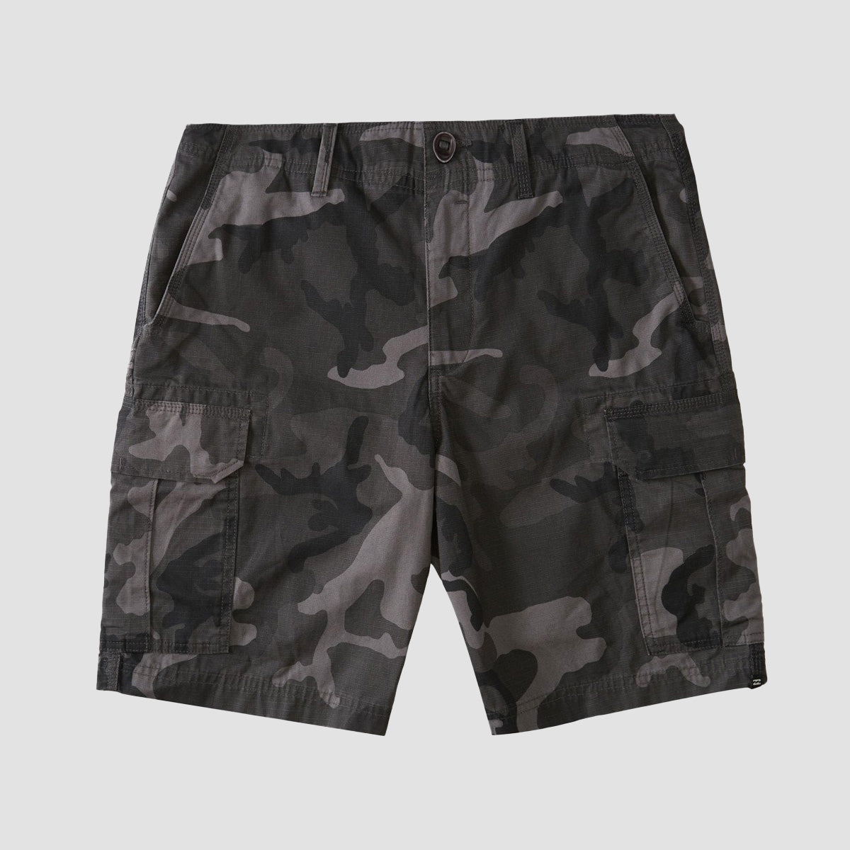 Billabong Scheme 21" Camo Cargo Shorts Charcoal Camo
