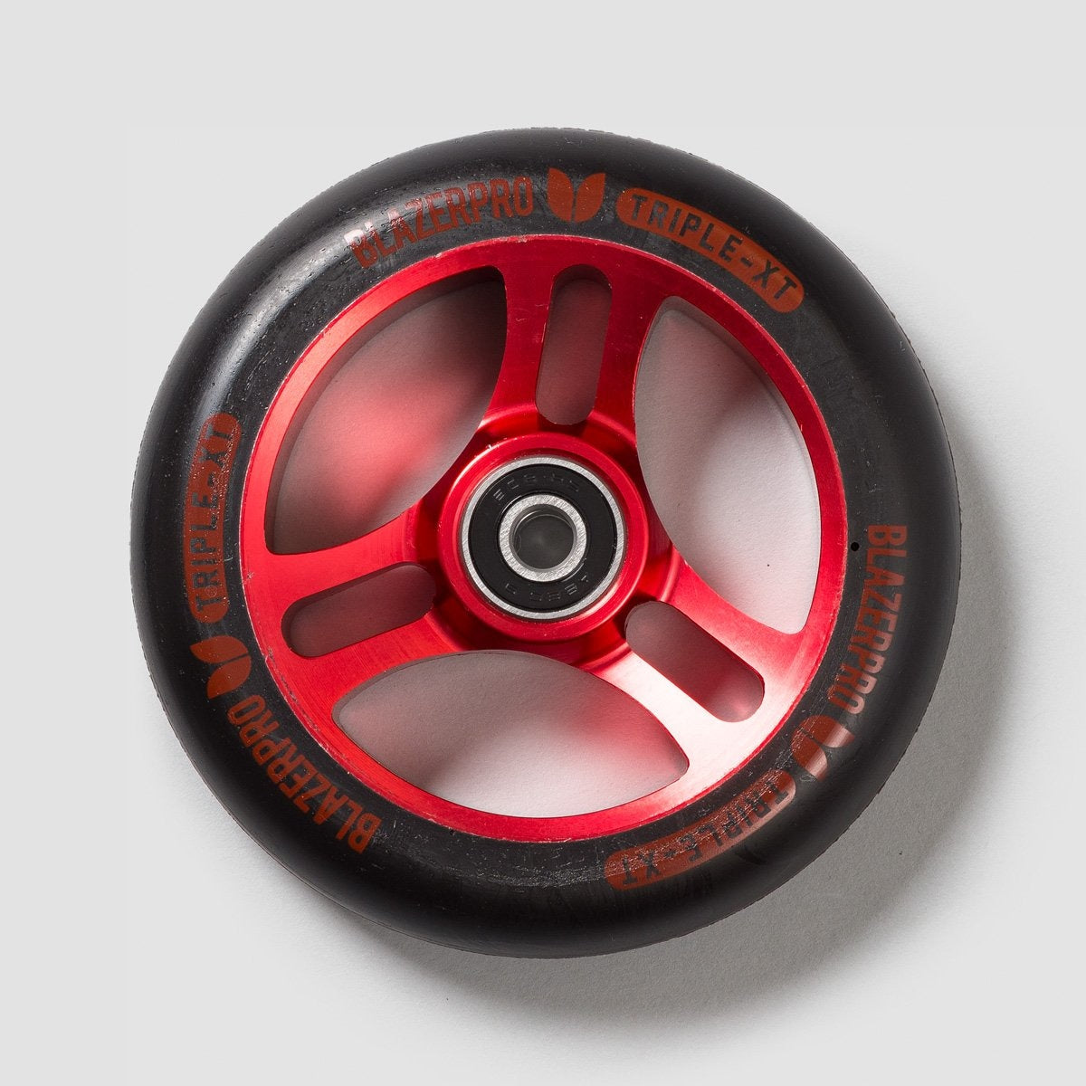 Blazer Pro Triple XT Scooter Wheel x1 Black/Red 110mm - Scooter