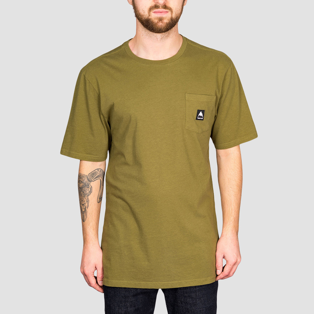 Burton Colfax T-Shirt Martini Olive - Unisex