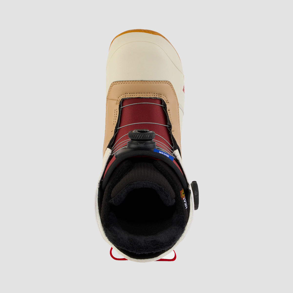 Burton Ruler BOA Snowboard Boots Stout White/Red