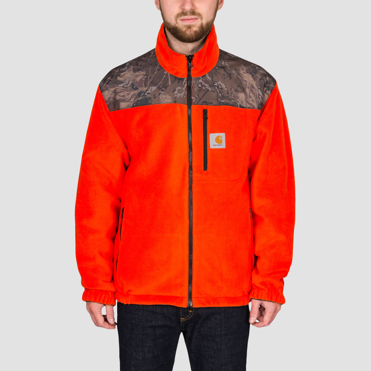 Carhartt WIP Denby Reversible Jacket Camo Combi/Safety Orange