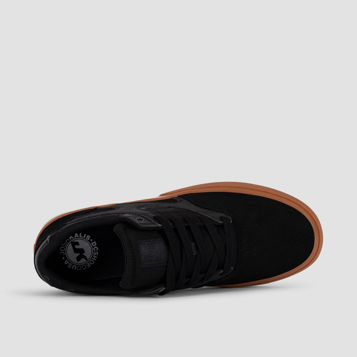 DC Kalis Vulc Shoes - Black/Black/Gum