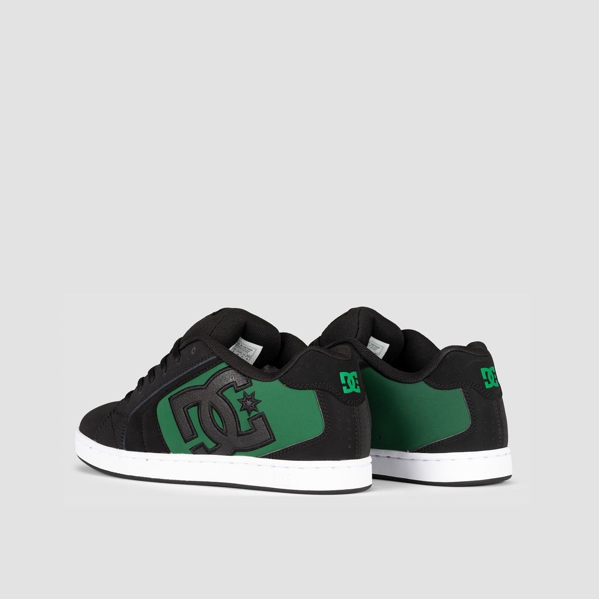 DC Net Shoes - Black/Black/Green