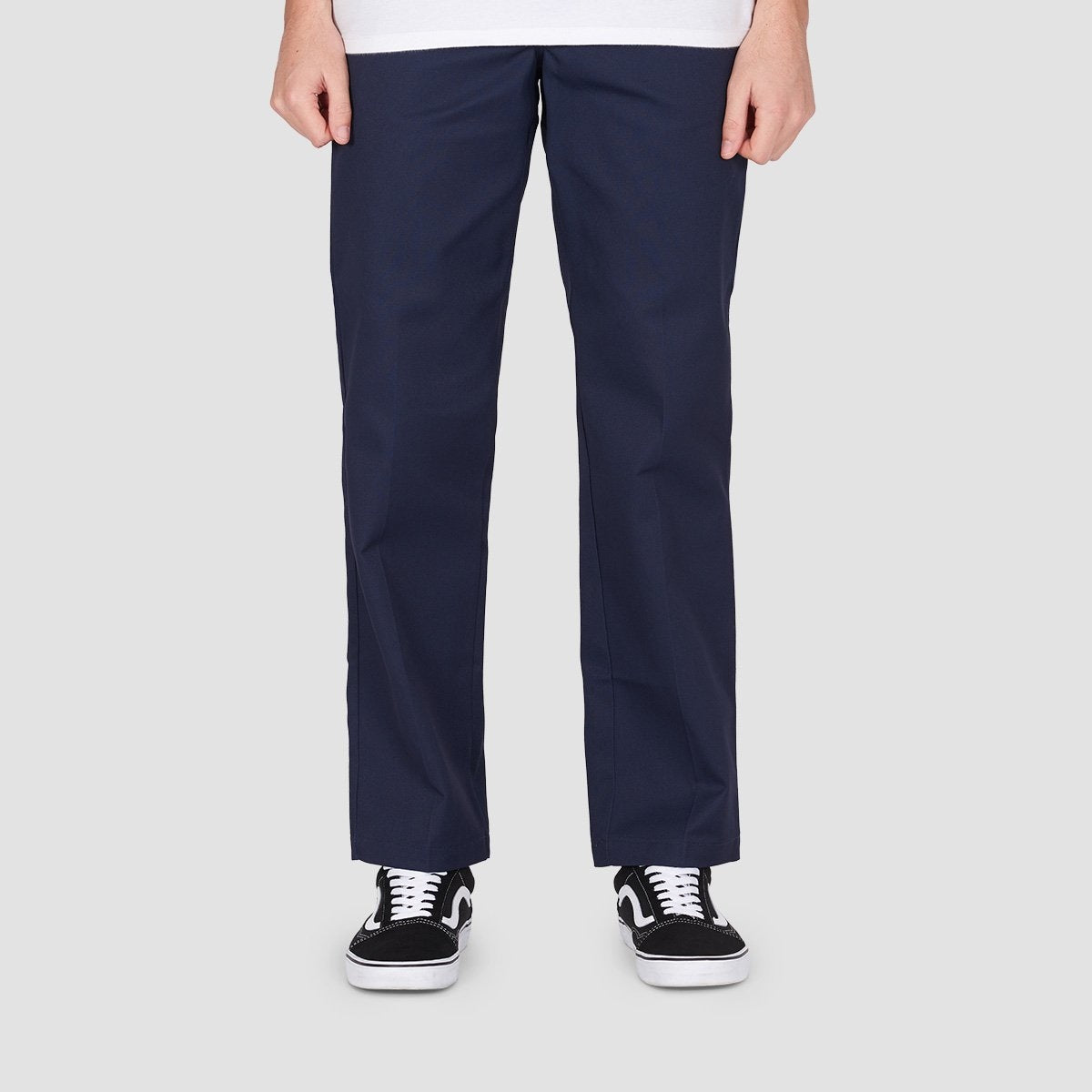 Dickies 873 Slim Straight Work Pants Dark Navy - Clothing