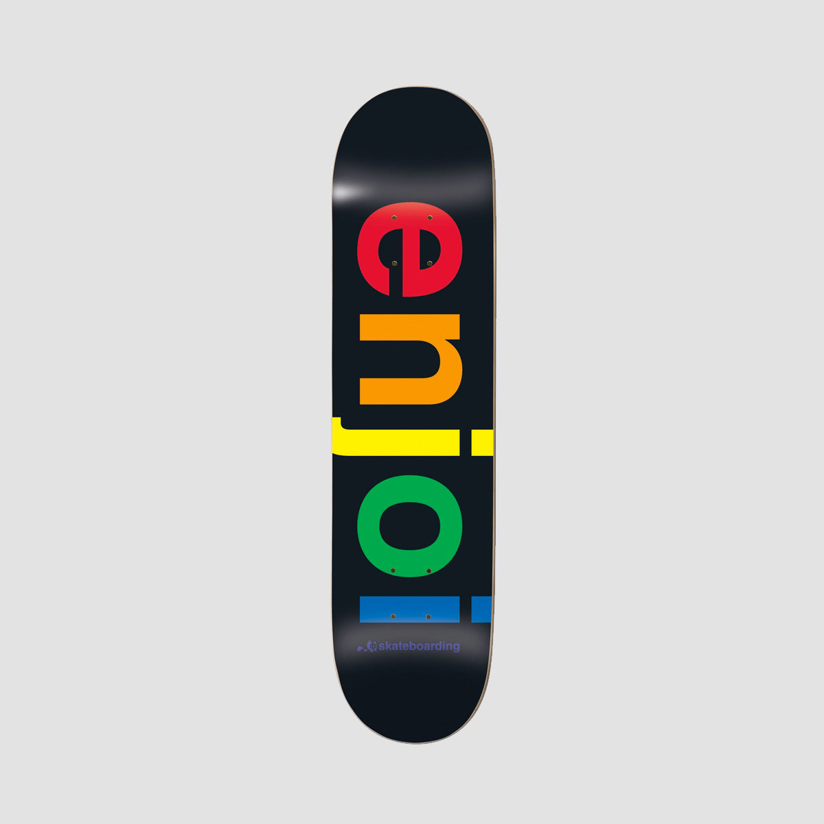 Enjoi Specturm R7 Skateboard Deck Black - 8.25"