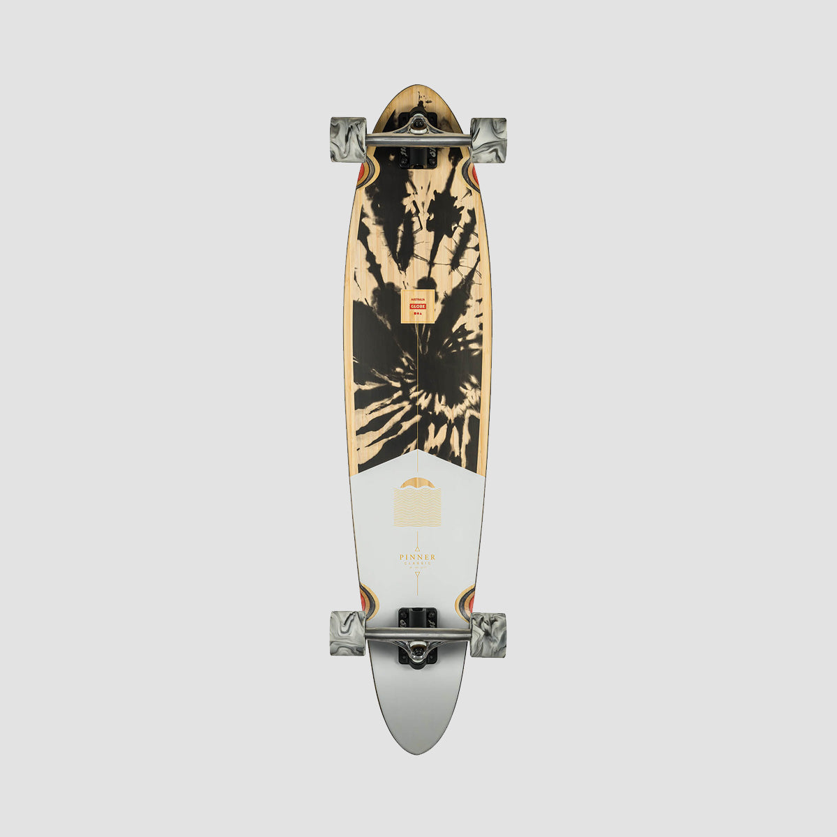 Globe Pinner Classic Longboard Skateboard Bamboo/Black Dye - 40"