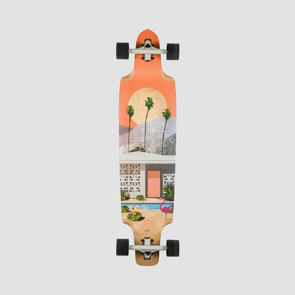 Globe Spearpoint Longboard Skateboard Motel - 40"