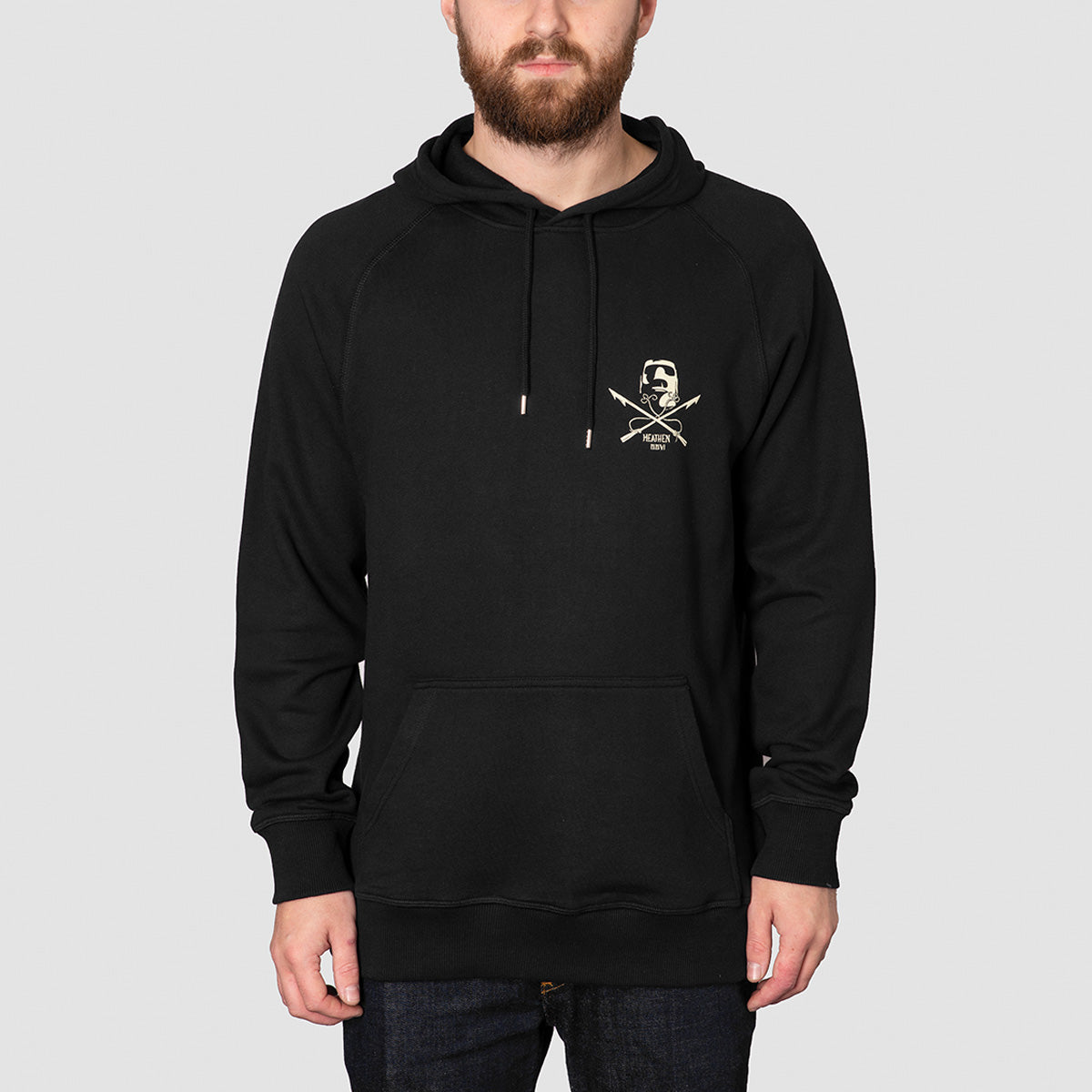 Heathen The Peaquod Pullover Hoodie Black