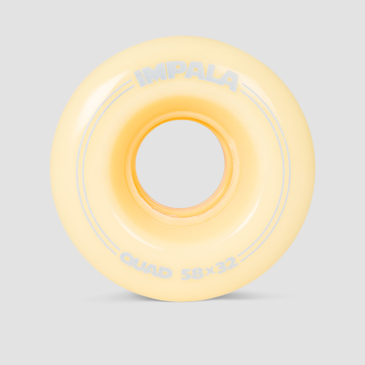 Impala Quad 82A Wheels x4 Pastel Yellow 58mm