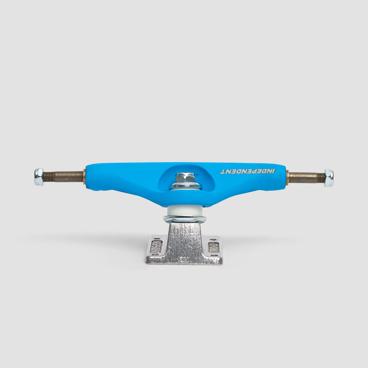 Independent Stage 11 139 BTG Speed Standard Skateboard Trucks 1 Pair Blue/Silver - 8"