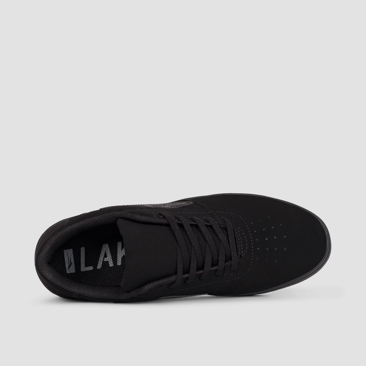 Lakai Brighton Shoes - Black/Black Nubuck