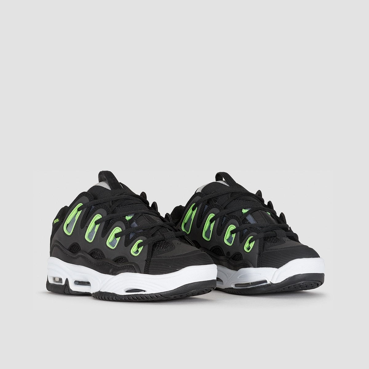Osiris D3 2001 Black/White/Green - Footwear