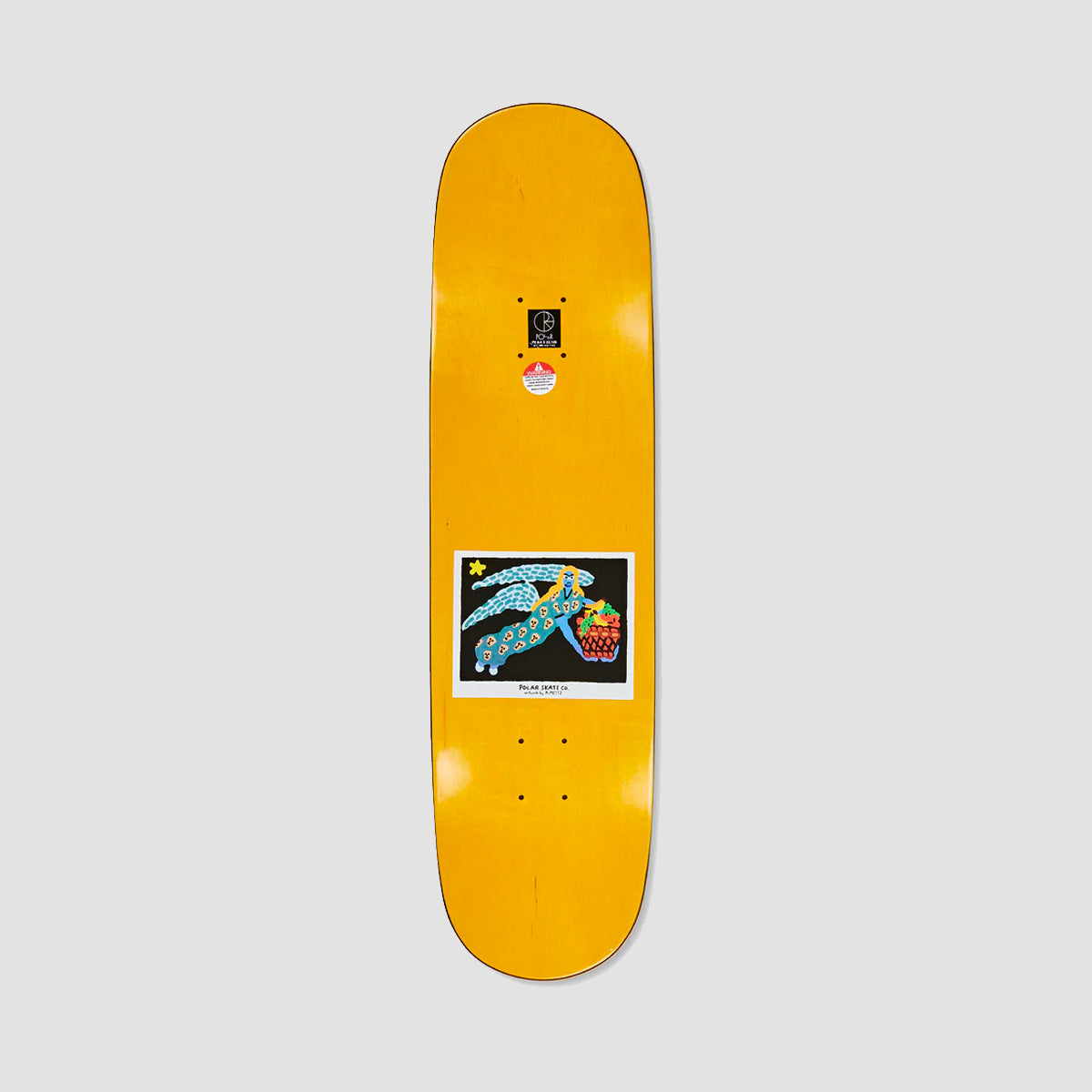 Polar Nick Boserio Fruit Lady Skateboard Deck - 8"