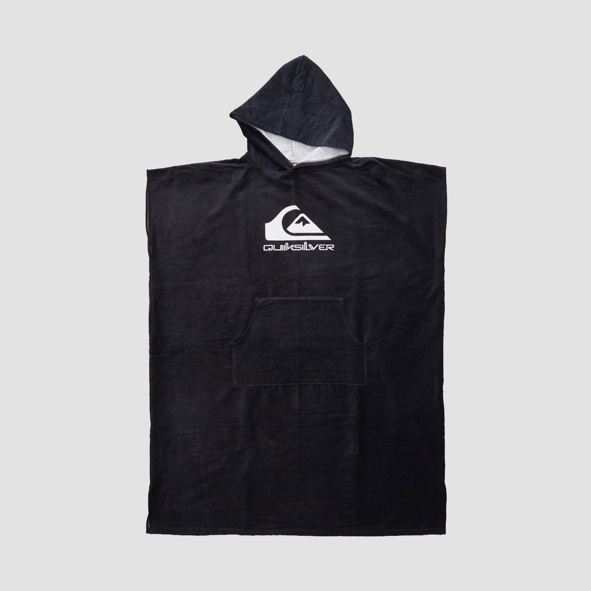 Quiksilver Hoody Towel Surf Poncho Black