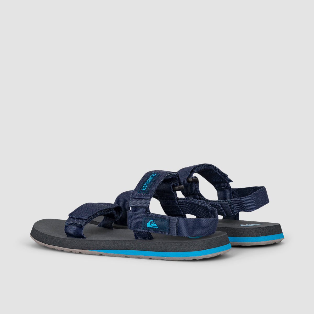Quiksilver Monkey Caged Sandals Blue/Grey/Blue - Kids