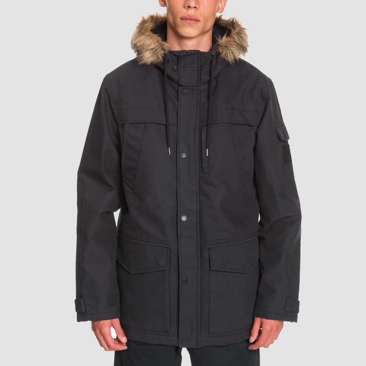 Quiksilver Storm Drop 5K Parka Jacket Black