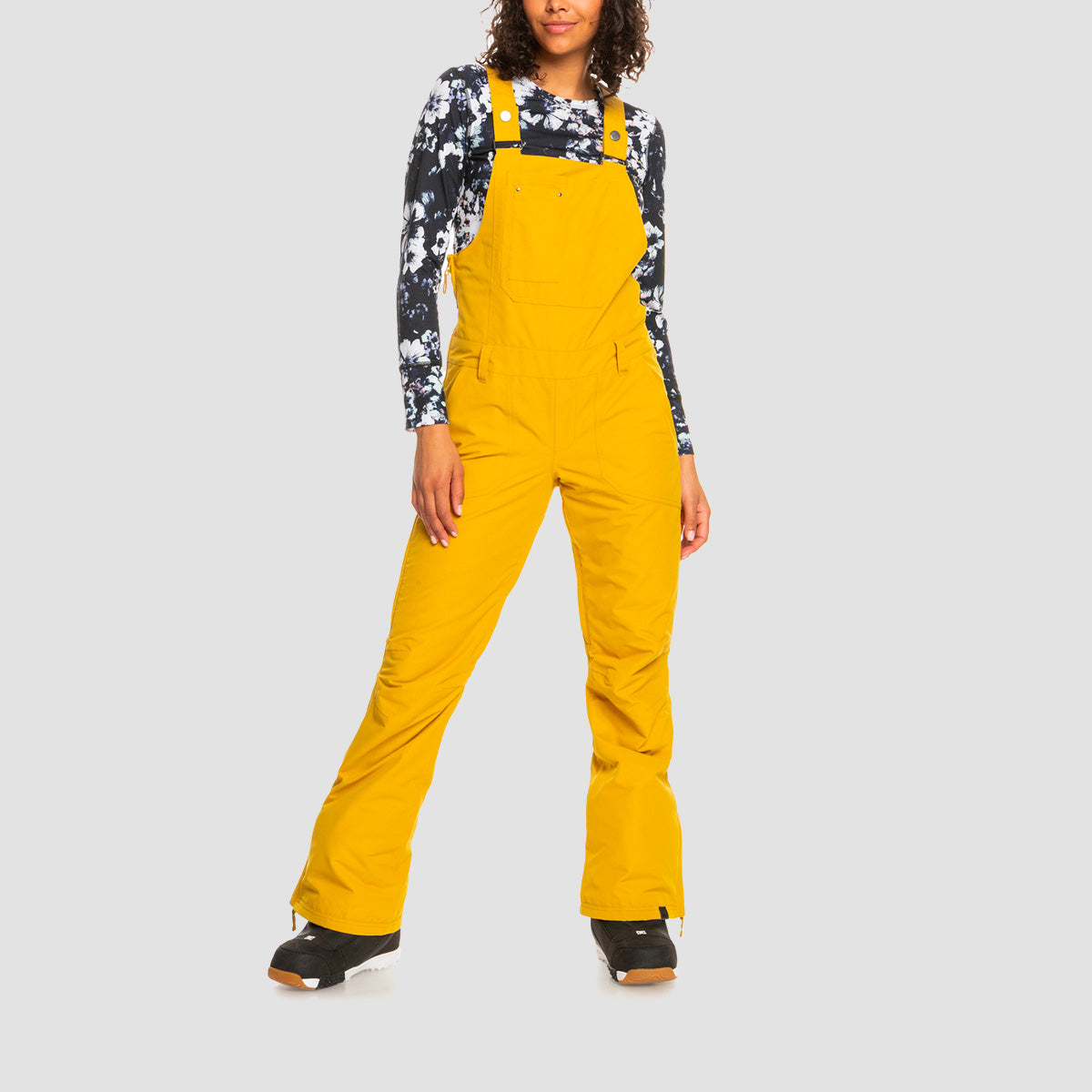 Roxy Rideout 15K Snow Bib Pants Honey - Womens