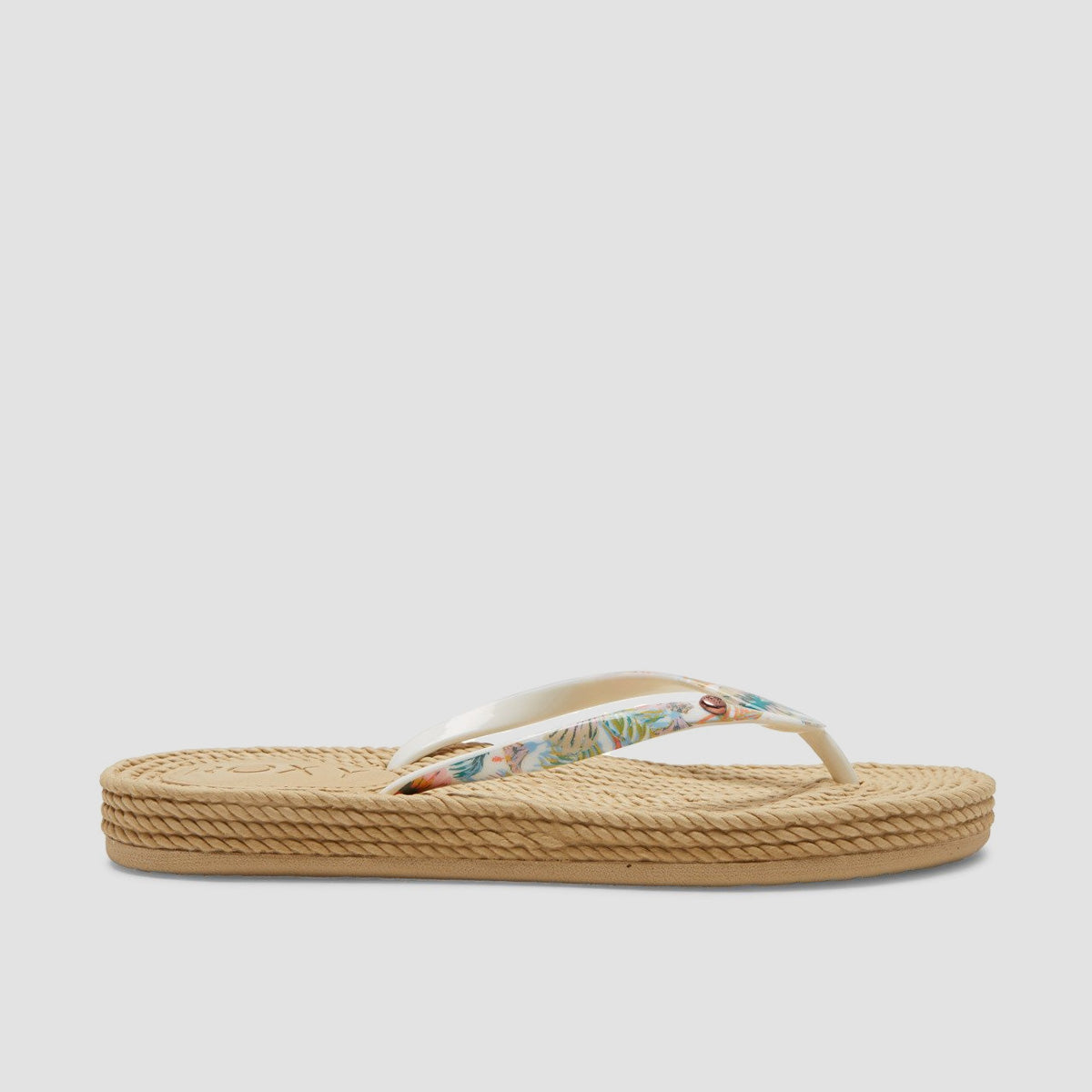 Roxy South Beach III Sandals Antique White - Womens