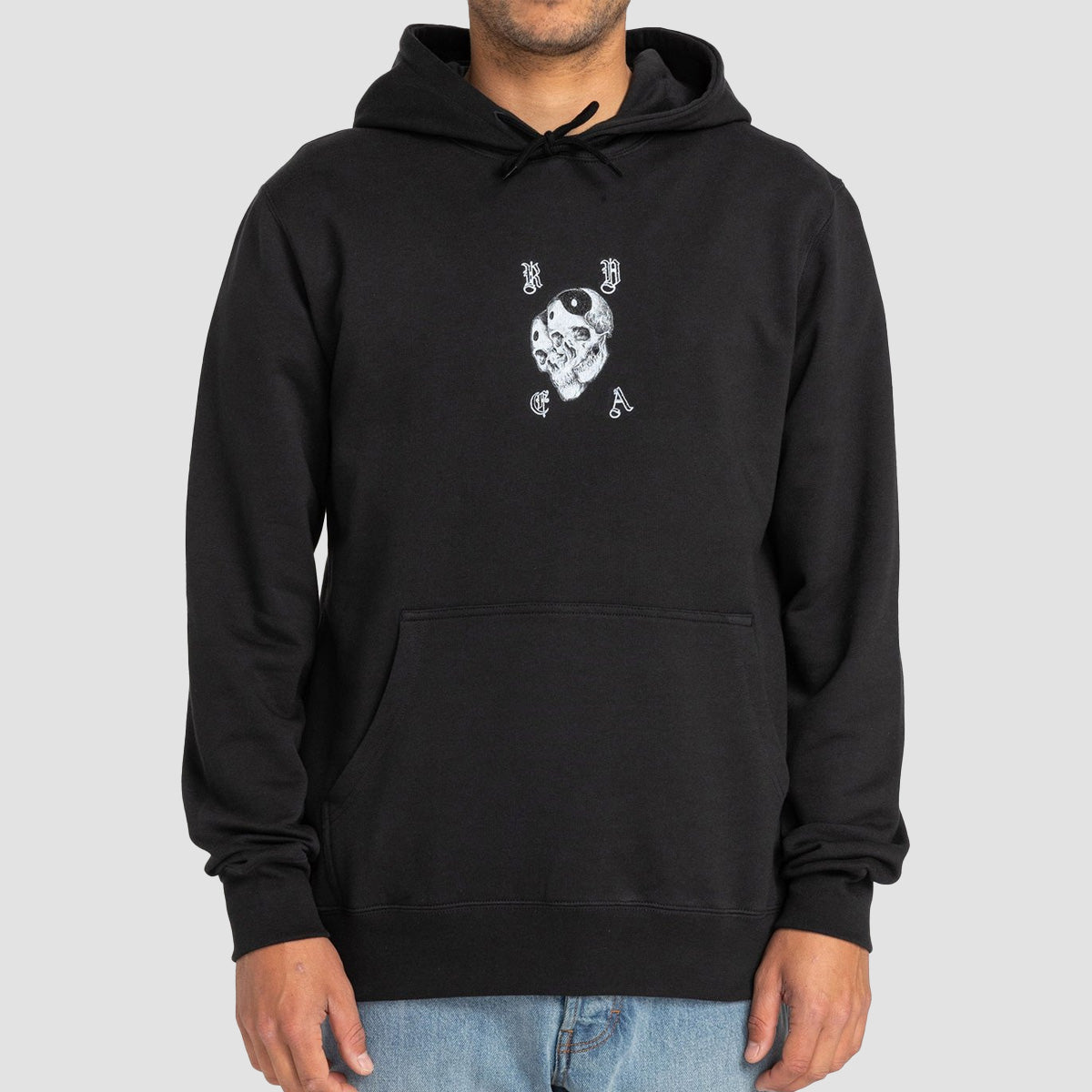 RVCA Benjamin Jean Jean Cosmic Pullover Hoodie Black