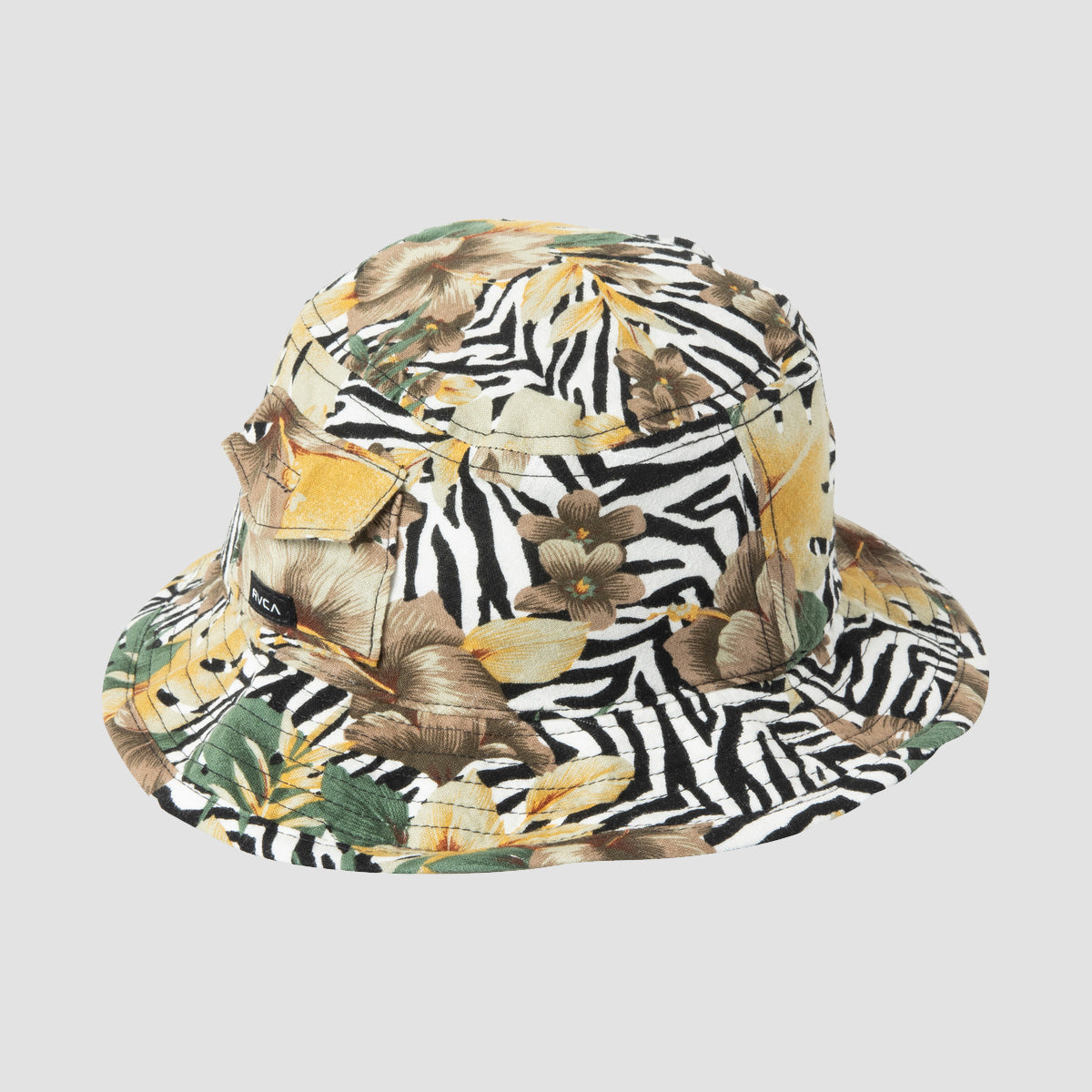 RVCA Seasons Bucket Hat Natural