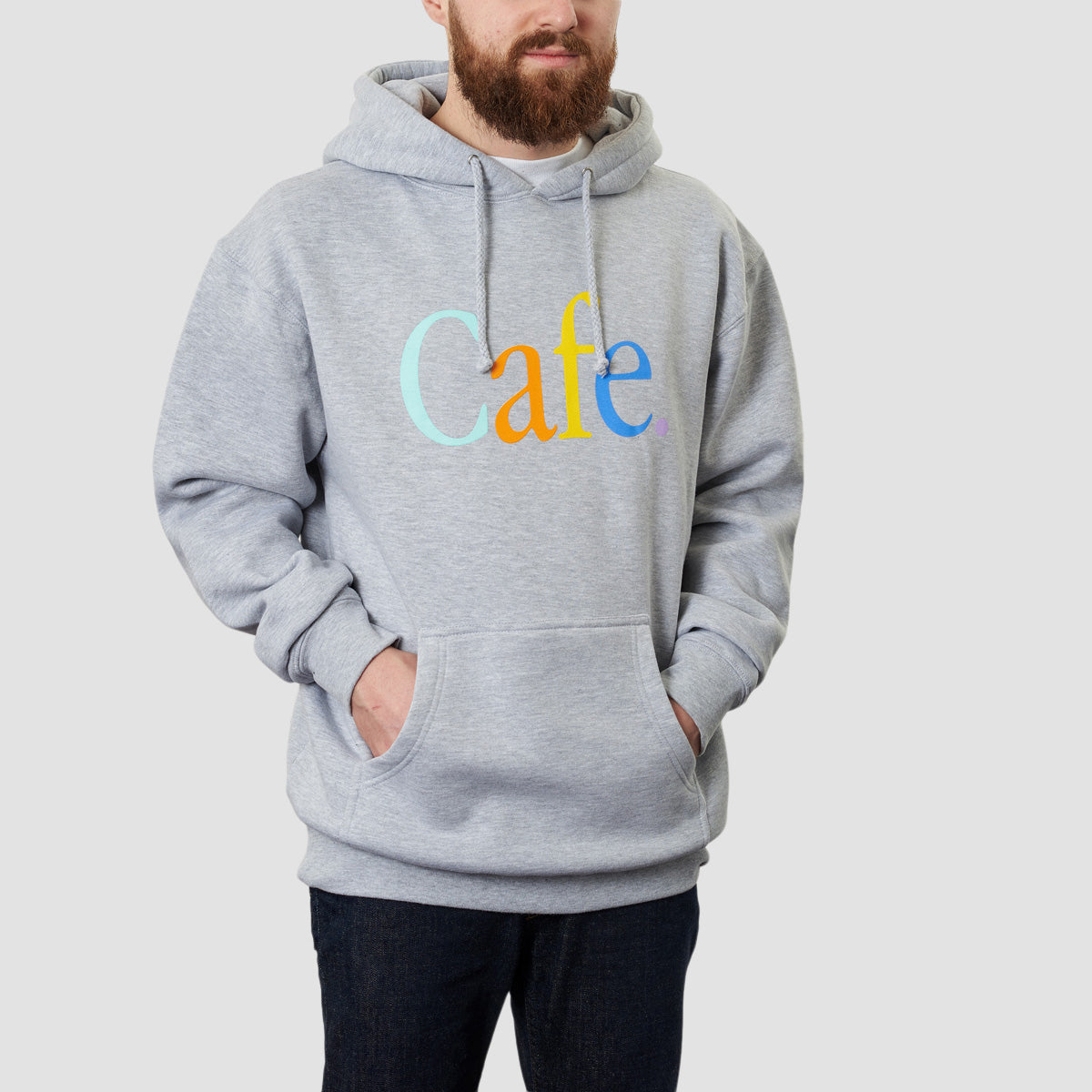 Skateboard Cafe Wayne Pullover Hoodie Heather Grey