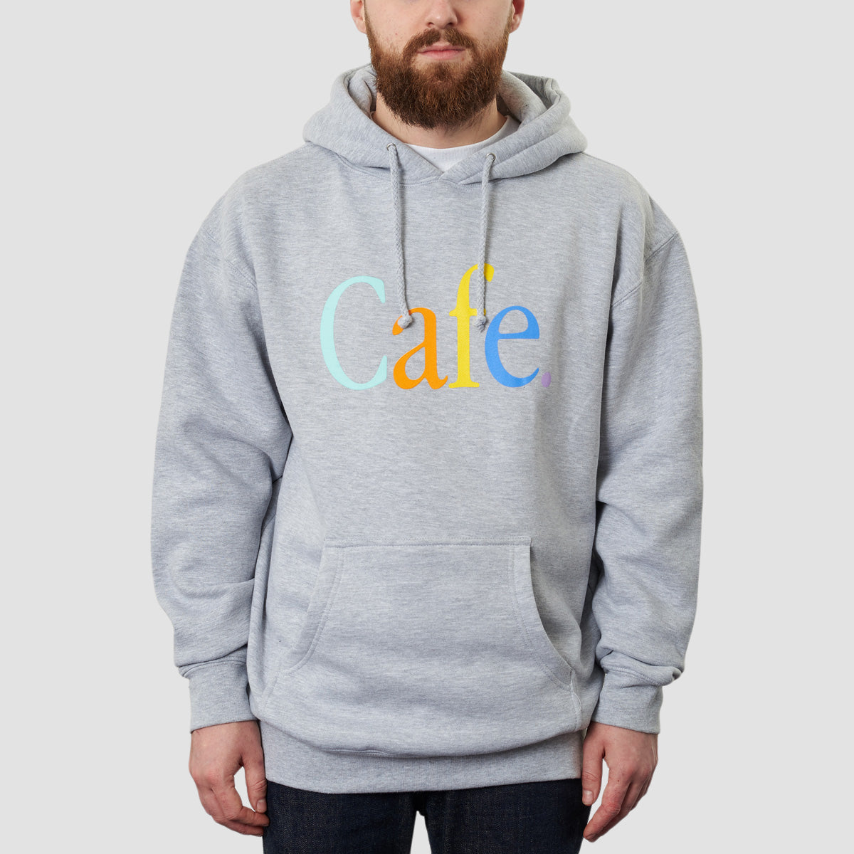Skateboard Cafe Wayne Pullover Hoodie Heather Grey