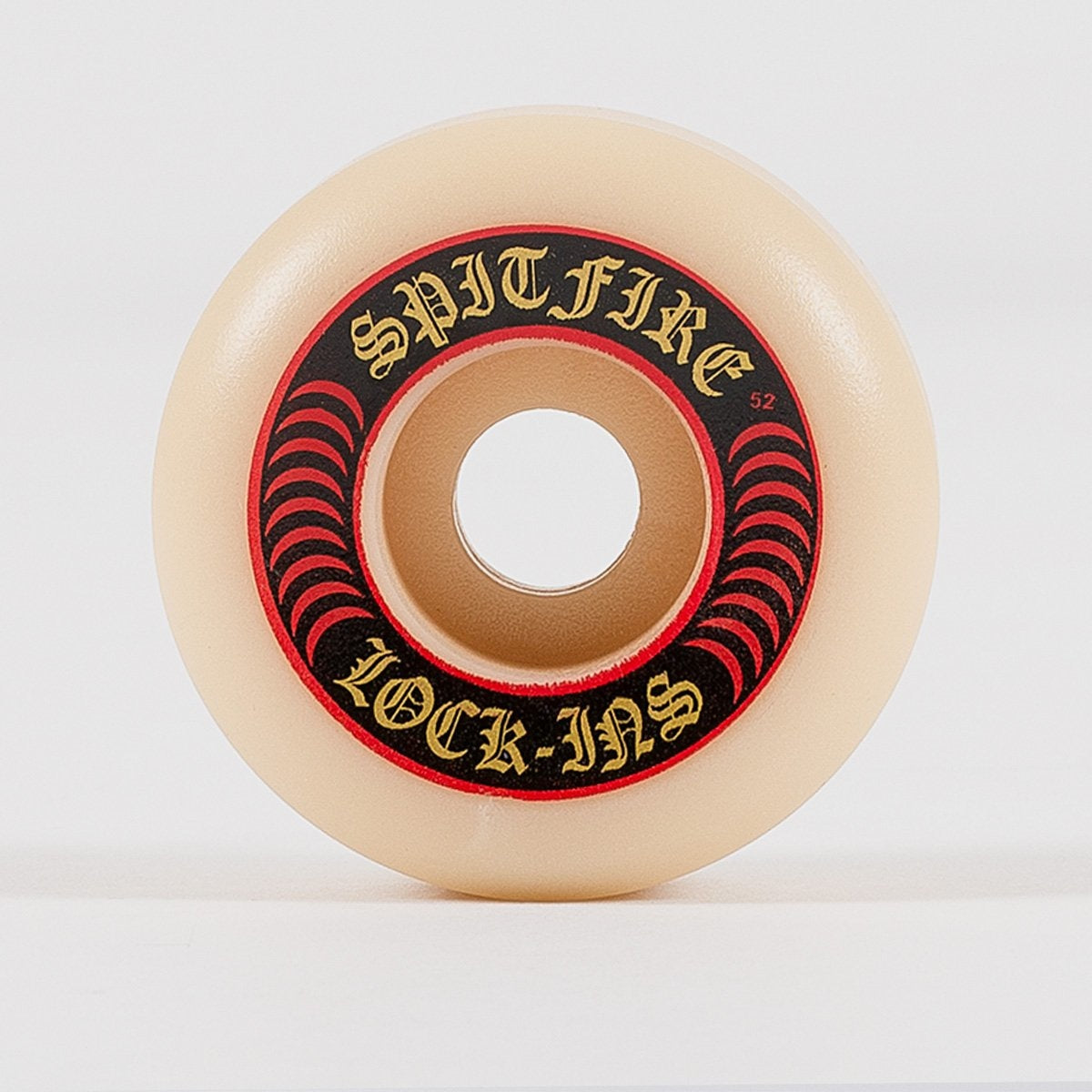 Spitfire Formula Four Lock-Ins 101a Wheels White/Red 52mm - Skateboard