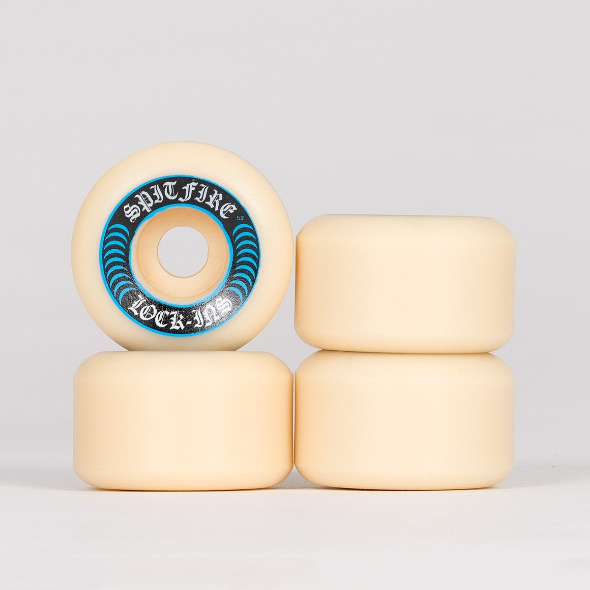Spitfire Formula Four Lock Ins 99du Wheels Natural 52mm - Skateboard
