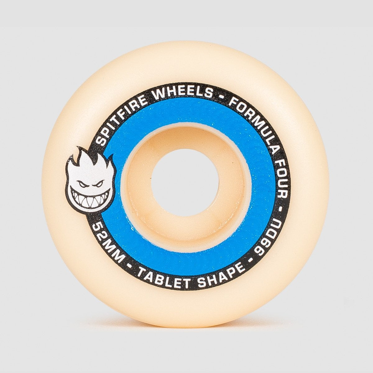 Spitfire Formula Four Tablets 99DU Wheels Natural/Blue 52mm - Skateboard