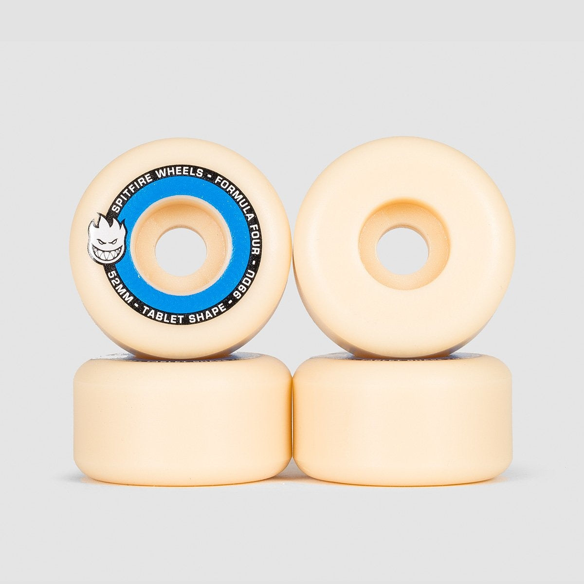 Spitfire Formula Four Tablets 99DU Wheels Natural/Blue 52mm - Skateboard