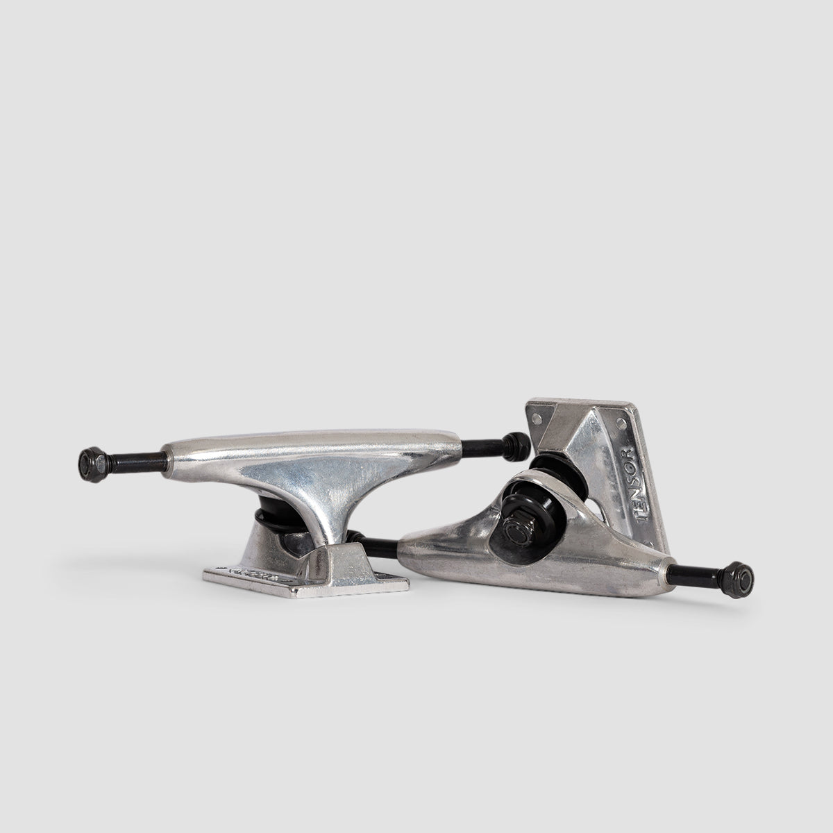 Tensor Aluminium 5.25 Skateboard Trucks 1 Pair Raw Finish - 7.875"