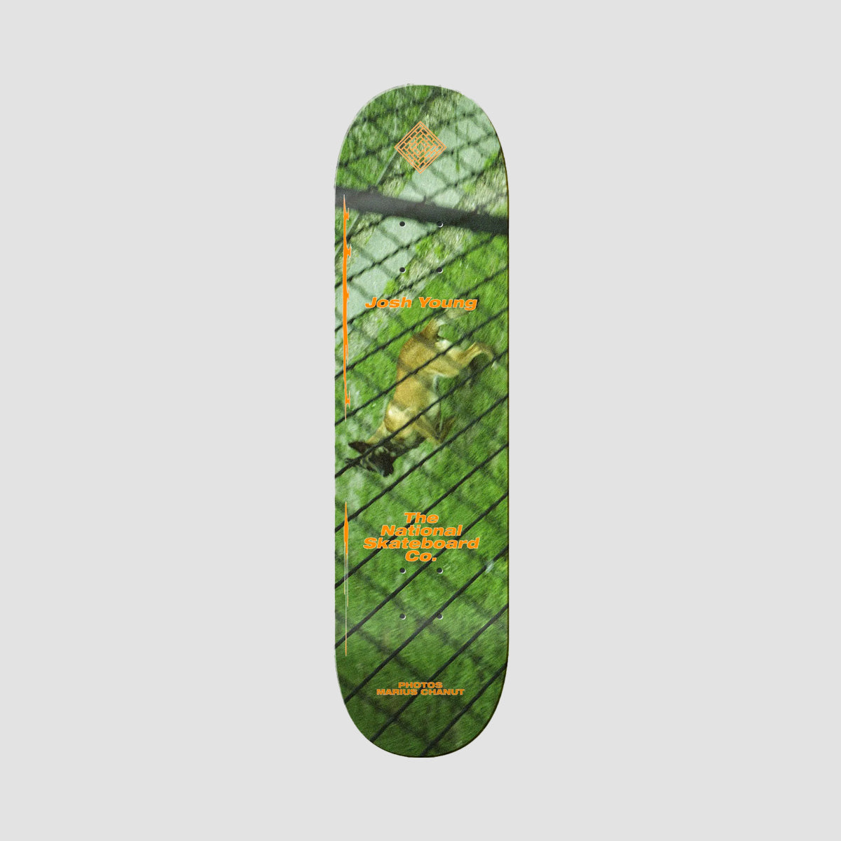 The National Skateboard Co Josh Young By Marius Chanut Skateboard Deck - 8.375"
