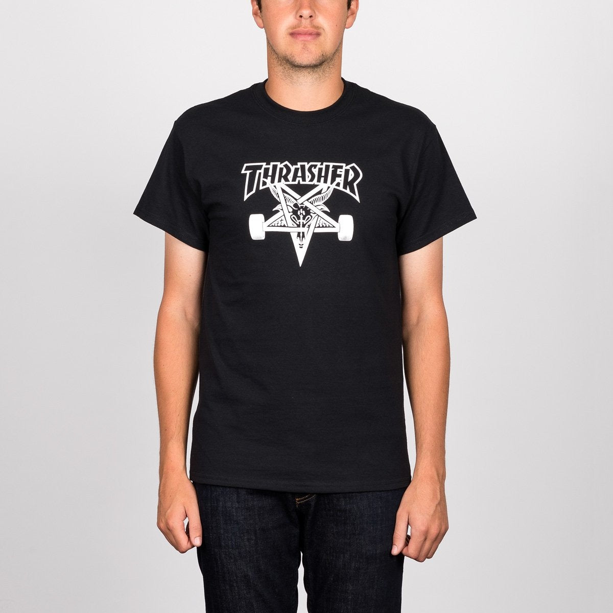 Thrasher Skategoat Tee Black - Clothing