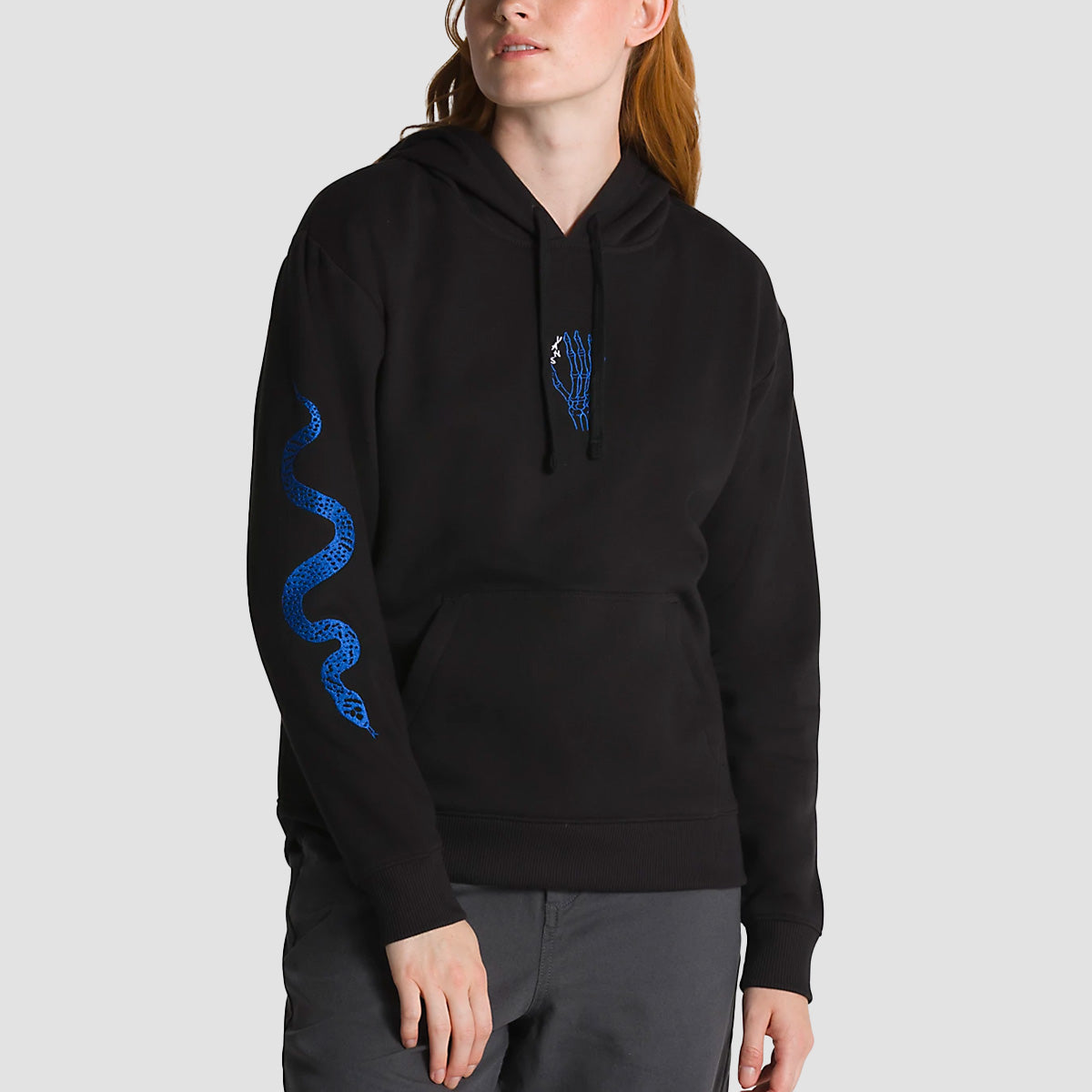 Vans Breana Geering Skate Pullover Hoodie Black - Womens