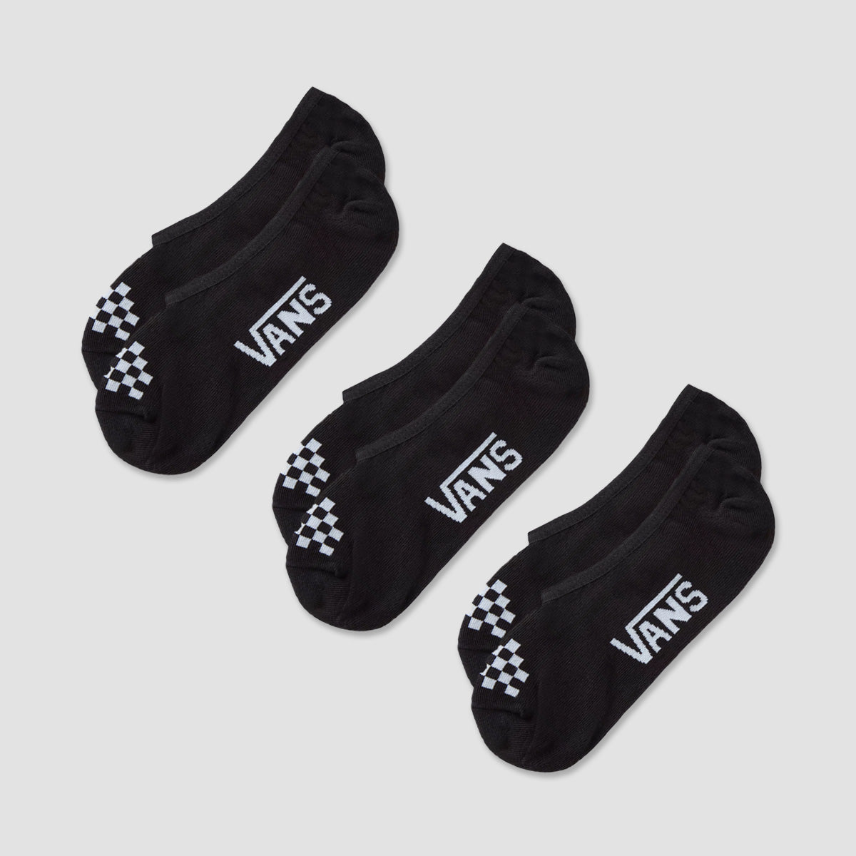 Vans Classic Canoodle Socks 3 Pack Black/White - Unisex