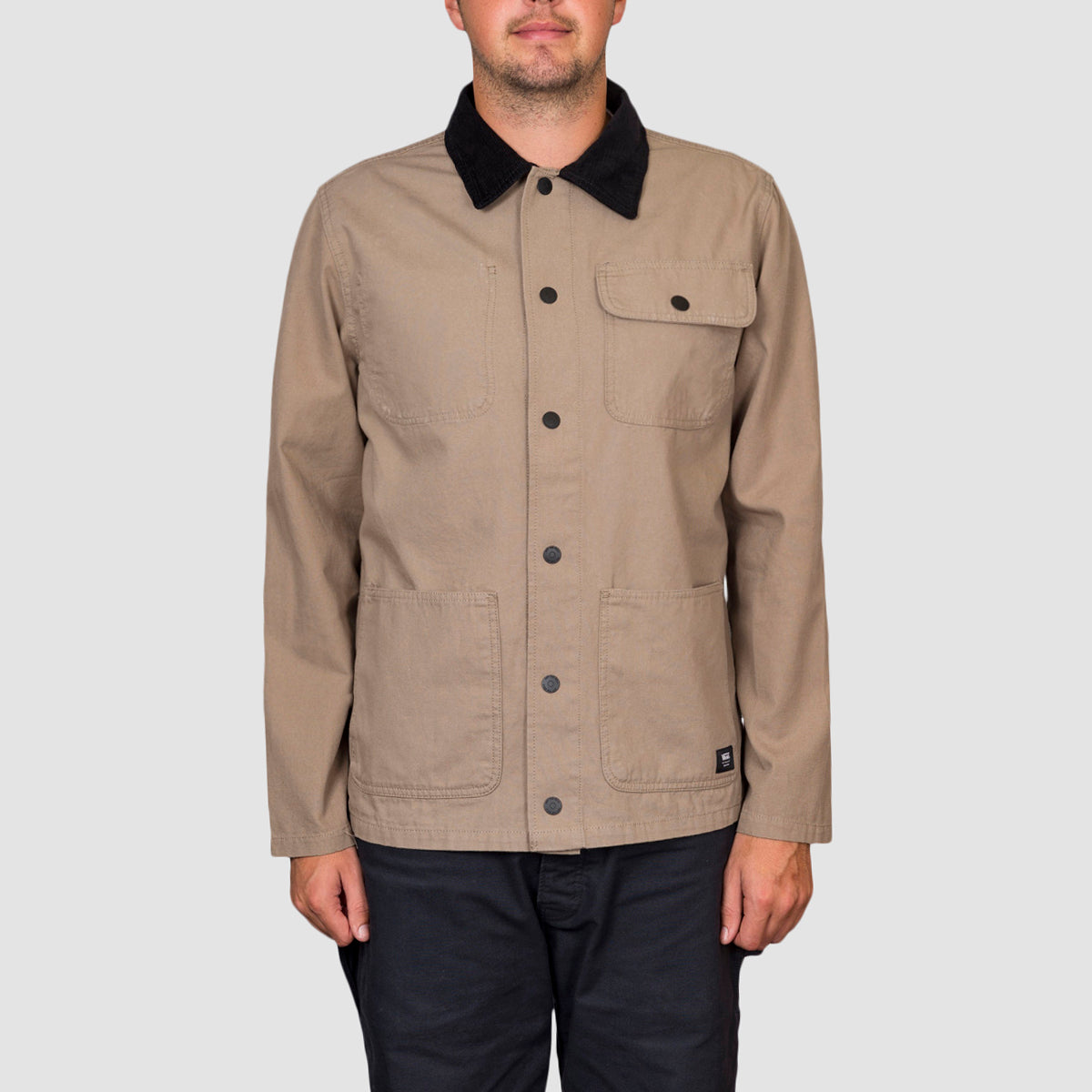 Vans Drill Chore Coat Jacket Military Khaki