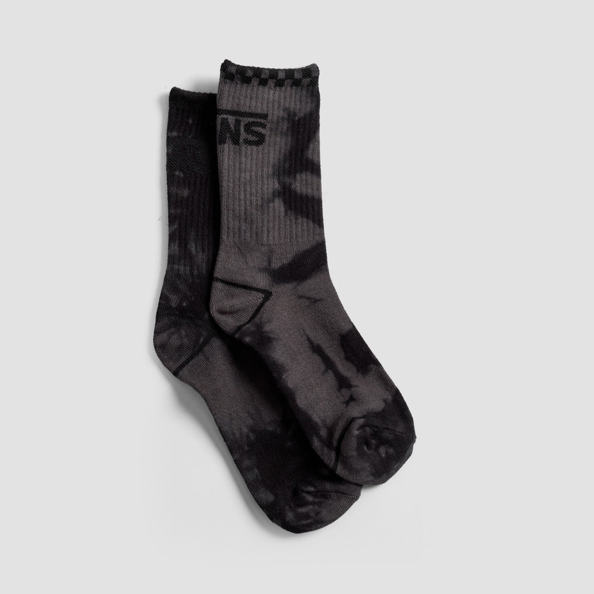 Vans Washed Emblem Skate Classics Socks Black - Womens