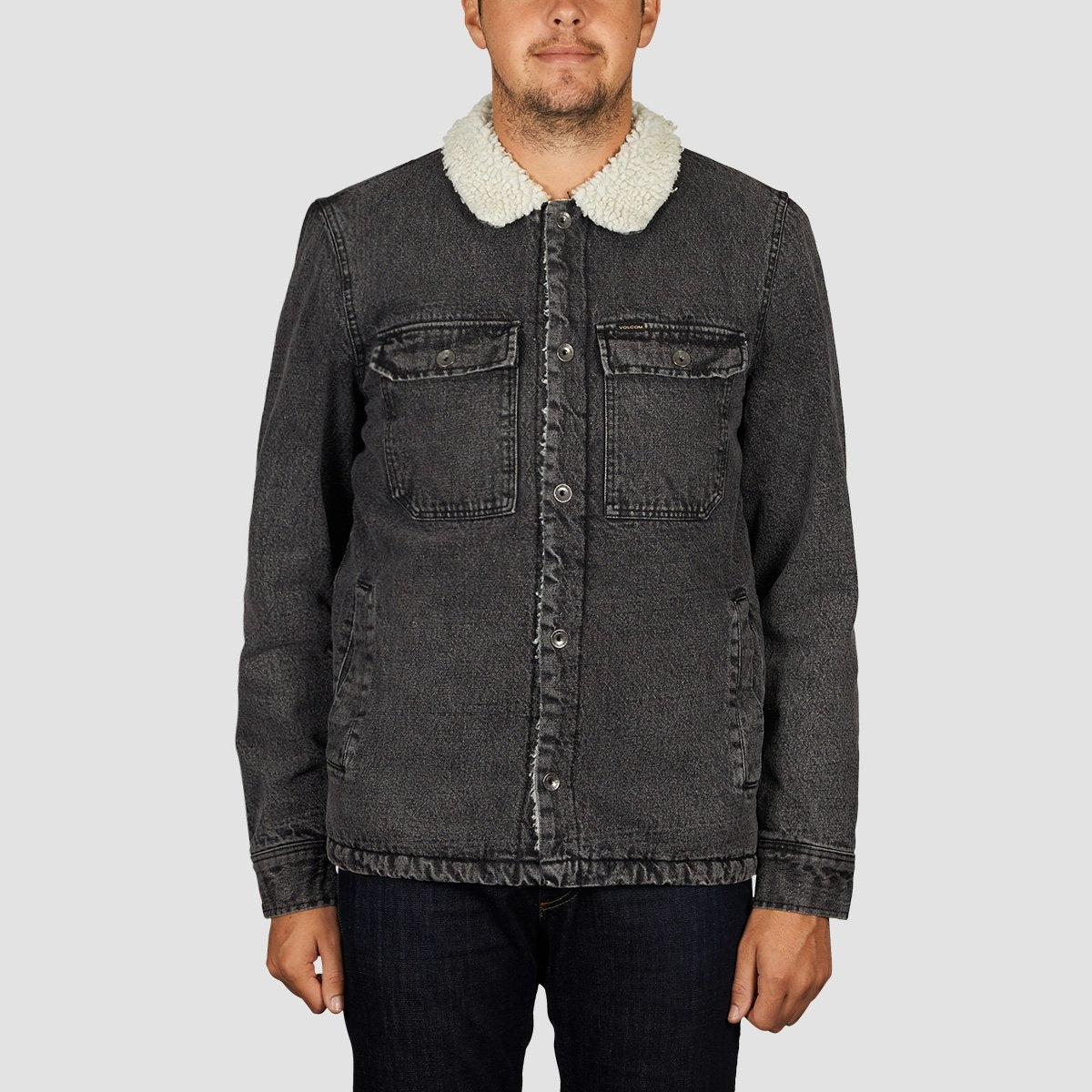 Volcom Keaton Jacket Black - Clothing